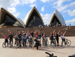 In front of the Opera House